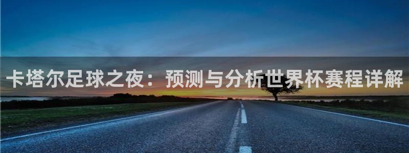 世界杯时间:卡塔尔足球之夜:预测与分析世界杯赛程详解